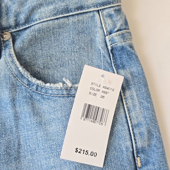 AG Adriano Goldschmied Bootcut Jeans High Rise Size 26 Blue NWT - Picture 8 of 8